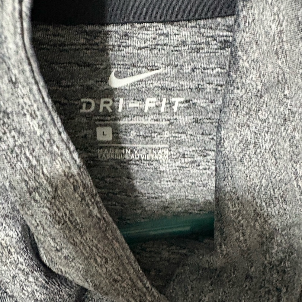 Nike Dri-FIT Heathered Gray Top